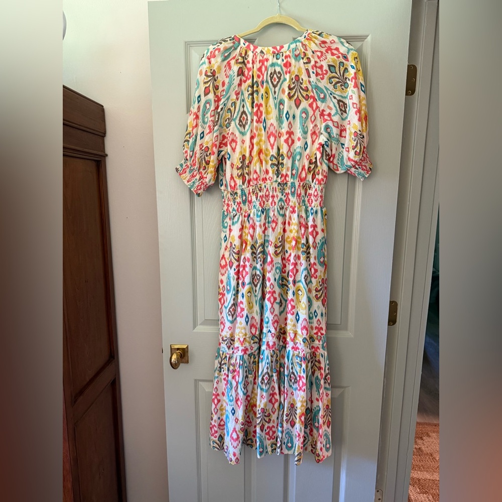Colorful Patterned Dress - Picture 5 of 5